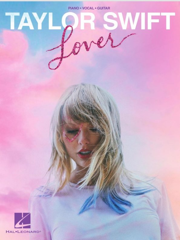 《Lover》专辑18首共125页PDF高清原版Taylor Swift（自动发货）钢琴谱五线谱官方发行原版