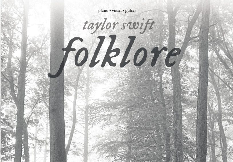 《folklore》专辑 taylor swift 霉霉歌曲钢琴版钢琴谱五线谱弹唱谱