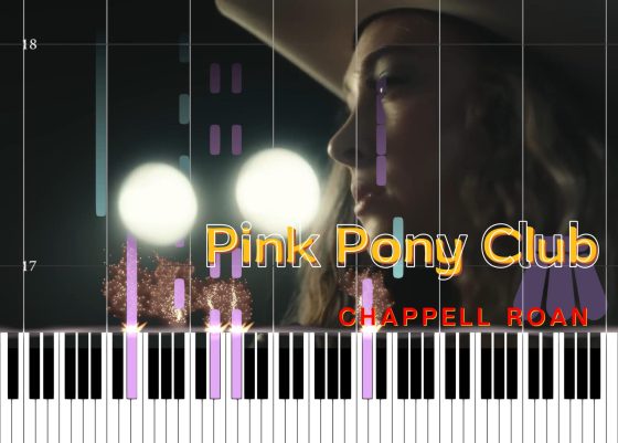 「Pink Pony Club」-Chappell Roan五线谱